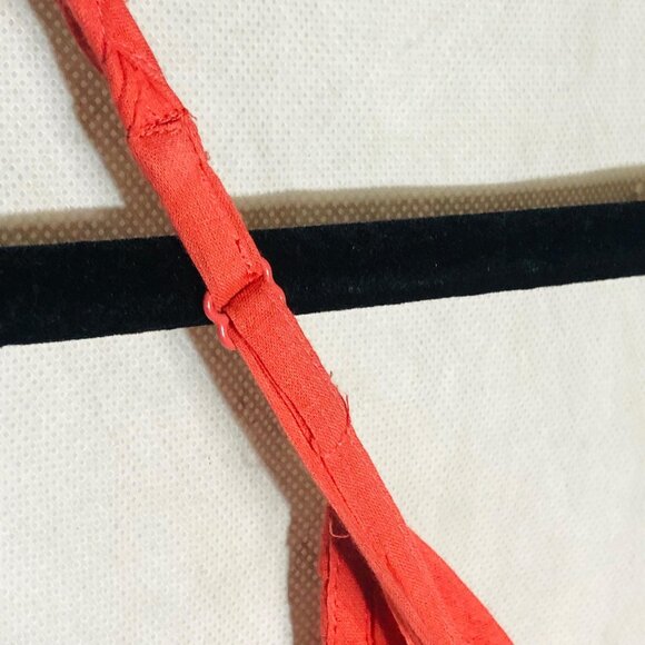 Half Moon Maxi Dress  Pink Knit Graphic Sleeveless Cotton Medium READ - Picture 9 of 10